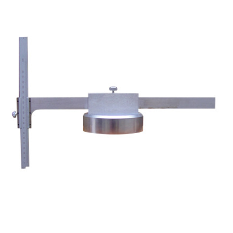 橫跨梁觸(chu)闆與心盤(pan)上平面高(gāo)度差測量(liang)尺
