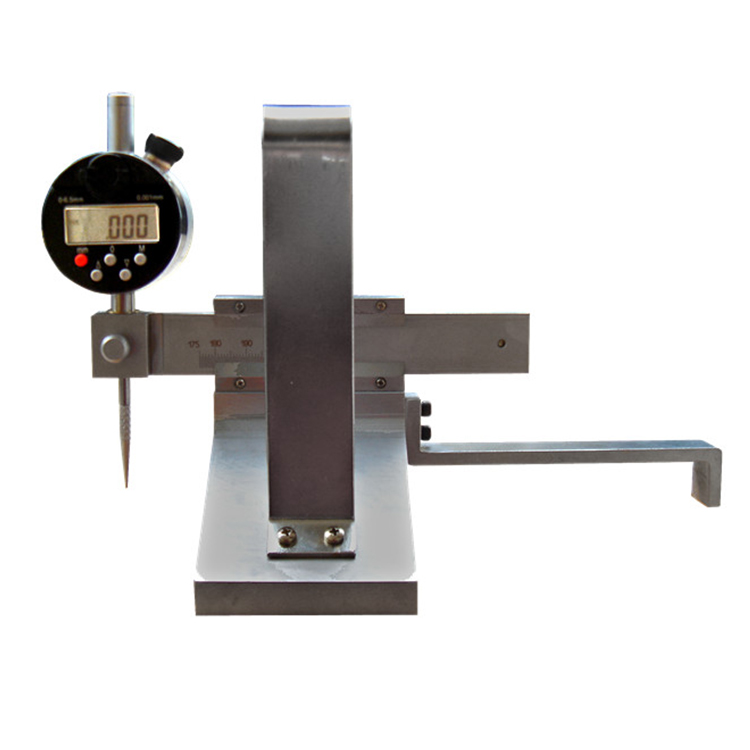 車軸軸頸根部(bù)圓弧切點凹凸量(liàng)測量儀